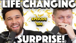 THE BIGGEST SURPRISE EVER You Should Know Podcast Episode 100 [upl. by Kristi]