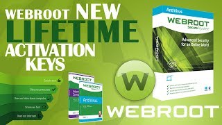 Webroot SecureAnywhere Lifetime Activation Key [upl. by Bradshaw323]