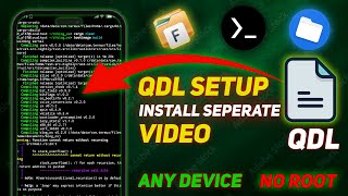 🔥QDL Setup🔥Full Seperate Video  Without Root  Flash Any  Qualcomm Device  By Unick Process [upl. by Berliner]