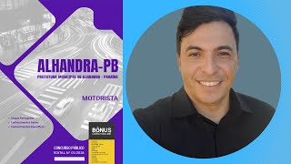 Apostila Concurso Prefeitura de Alhandra  PB 2024  Motorista [upl. by Terti]