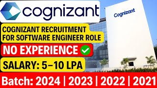 Cognizant Recruitment 2024  OFF Campus Drive For 2024  2023 Batch Hiring  Software Engineer [upl. by Mack416]