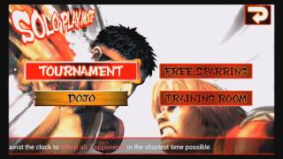 Street Fighter IV Android HD apkdata link Mediafire [upl. by Ecnerret]