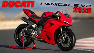 New 2025 Ducati Panigale V2 and V2S Revealed [upl. by Adnol]