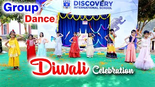 Ghar More Pardesiya  Kalank  Discovery School Diwali Celebration groupdance diwalicelebration [upl. by Kamaria]