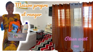 🌟MAISON PROPRE ET RANGERCLEAN WITH ME NETTOYAGE DE MON SALONnettoyage cleanwithme [upl. by Aehc458]