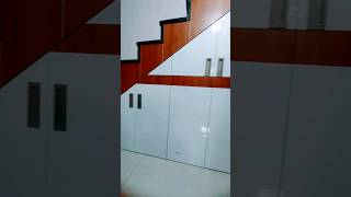 Cabinet Under Stairsसीढी का निचे मैका डोर डिजाइन shorts interiordesign [upl. by Aissatsan]