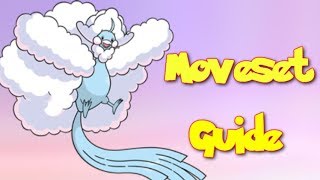 Mega Altaria Moveset Guide Pokemon Sun amp Moon [upl. by Natsreik]