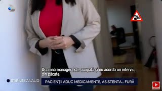 Stirile Kanal D  Pacientii aduc medicamente asistenta fura  Editie de seara [upl. by Azelea43]