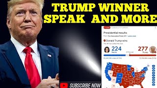 Breaking ‼️ Donald Trump 2024 Winner Victory Speech [upl. by Nibor]