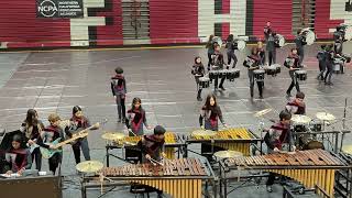 Saratoga High School B Fremont Winter Percussion Feb 10 2024 [upl. by Mano]