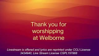 Welborne UMC Live Stream [upl. by Awe]