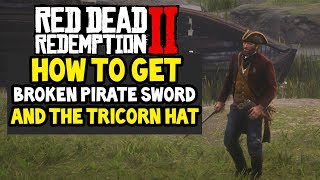 How To Get The Pirate Sword amp Pirate Hat In Red Dead Redemption 2 RDR2 [upl. by Ginsberg]