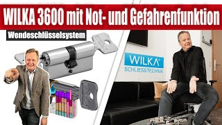 Wendeschlüssel  WILKA 3600 mit Not und Gefahrenfunktion [upl. by Bar]