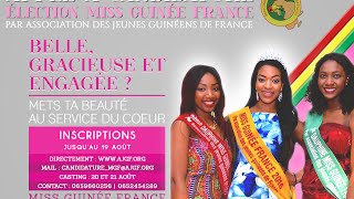 Pourquoi participer à Miss Guinée France [upl. by Dacia410]