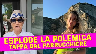 💌 Heather Parisi rientra in Italia e fa subito tappa dal parrucchiere esplode la polemica [upl. by Hasseman680]