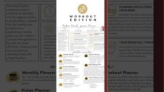 Also coming soon WORKOUT EDITION PLANNER kellyaulnovelscomworkout exercise planner newbook [upl. by Baryram]