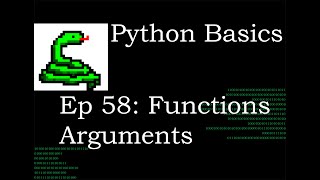 Python Basics Functions with multiple arguments and defaults [upl. by Allimac]