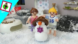 Playmobil Film quotSchneemann Olaf im Hausquot Familie Jansen  Kinderfilm  Kinderserie [upl. by Jobe159]