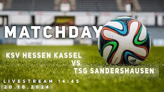 KSV Hessen Kassel vs TSG Sandershause [upl. by Estus117]