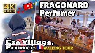 Fragonard Perfumer in Èze Village France 🇫🇷 KuyáJÖcal Walking TOUR 2024 [upl. by Demitria]