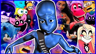 Eiffel 65  Blue Song Movies Games and Series COVER feat Spongebob [upl. by Allin]