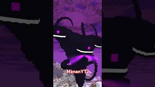 Wither Storm Vs Ghast minecraft animationmonsterschoolanimationminecraftshortswitherstorm [upl. by Ynaffad680]