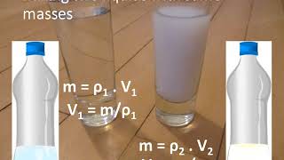 Physics  What is Effective Density of a Mixture Same Mass Different Volume  English [upl. by Nafri]