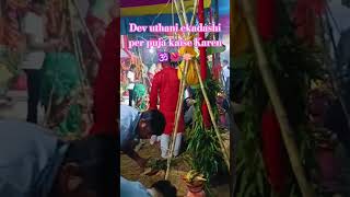 Dev uthani ekadashi per Puja Kaise Karen 🕉️🪷🙏🌺trending viralshort [upl. by Iron737]