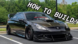 How To Build A Toyota Celica GT 7th Gen [upl. by Nosyarg]