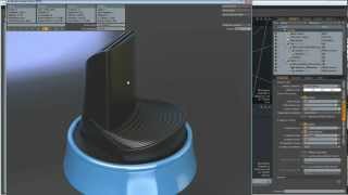 Luxology Modo  Hair foam dispenser  Part 2 [upl. by Lessirg]