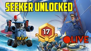 Boom Beach Warships Season 62 Playing with Seeker [upl. by Rossuck311]