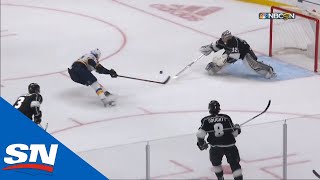 Oskar Sundqvist Beats Jonathan Quick With Pretty One Handed Goal [upl. by Aracat]