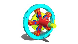 How Planetary Gears Work  Fully Explained Animation  Solidworks [upl. by Irpac]