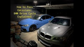 How to Pass Emissions BMW Drive Cycle Explained [upl. by Placidia296]