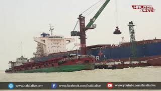 Haldia Dock amp Sand Head Trans loading Operation at a Glance [upl. by Africah]