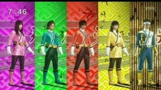 Shinkenger All Henshin [upl. by Anilrahc463]