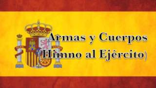 Armas y Cuerpos  Himno al Ejército [upl. by Anihsit]