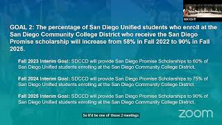 Joint SDCCDSDUSD Board Meeting  March 19 2024 [upl. by Oppen350]