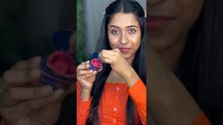 Homemade lip tint👄😱make your own tintyoutubeshorts shorts handmade diyhacklipstickfestival [upl. by Akamahs]