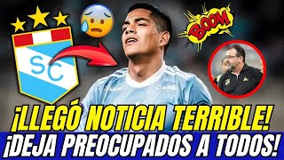 🔴🚨¡ÚLTIMA HORA ¡CONFIRMACIÓN TERRIBLE ¡PREOCUPACIÓN GENERAL SPORTING CRISTAL HOY [upl. by Merna]