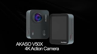 AKASO V50X Action Camera：Overview [upl. by Otes]