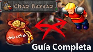 CHAR BAZAAR  GUÍA COMPLETA  TIBIA🛒🚶 [upl. by Auop39]