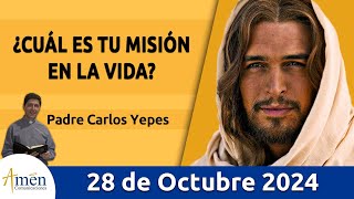 Evangelio De Hoy Lunes 28 Octubre 2024 PadreCarlosYepes l San Lucas 61219 [upl. by Anawaj121]