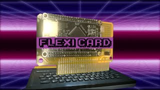 Flexi Card  ROM and RAM emulation card for Sord M5 [upl. by Eade]