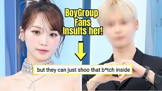 Boy Group Fans Throw Insults At LE SSERAFIM’s Chaewon At Recent Fashion Event [upl. by Harahs]