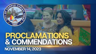 Proclamations and Commendations  November 14 2023 [upl. by Lema]