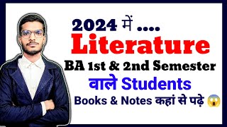 Ba First semester English literature 202425 Books and Notes [upl. by Saimerej91]