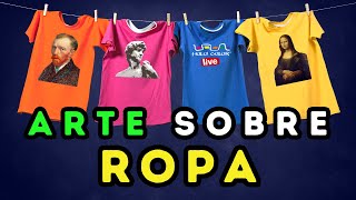 👖👚 CÓMO PINTAR TELA con ACRÍLICO Pintando Ropa  Hola Color LIVE [upl. by Maxy]