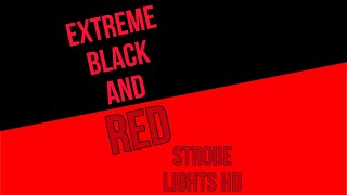 1 Hour Extreme Fast Red Strobe Lights SEIZURE WARNING [upl. by Yasnyl]