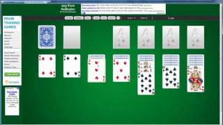 Oneminute Tutorial Learn how to play classic solitaire online with 123 Free Solitaire [upl. by Tricia]